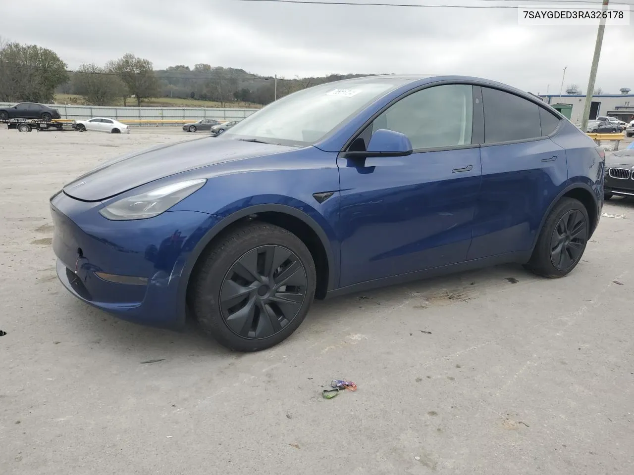 2024 Tesla Model Y VIN: 7SAYGDED3RA326178 Lot: 79956324