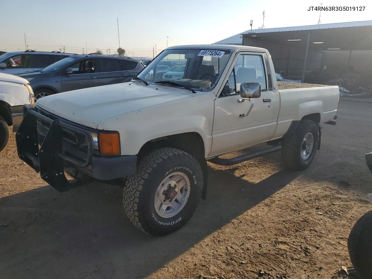 JT4RN63R3G5019127 1986 Toyota Pickup Rn63 Std