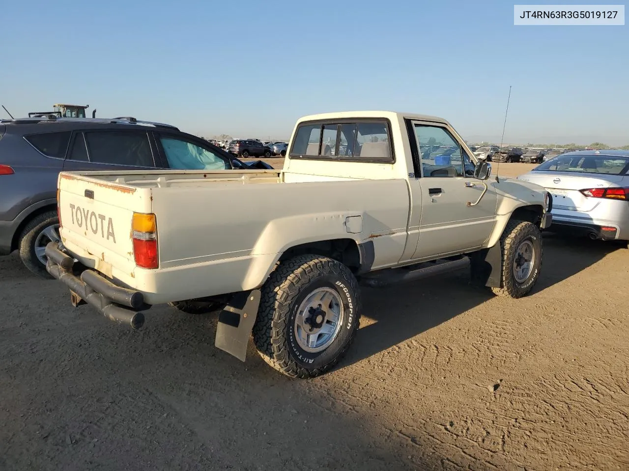 1986 Toyota Pickup Rn63 Std VIN: JT4RN63R3G5019127 Lot: 69775264