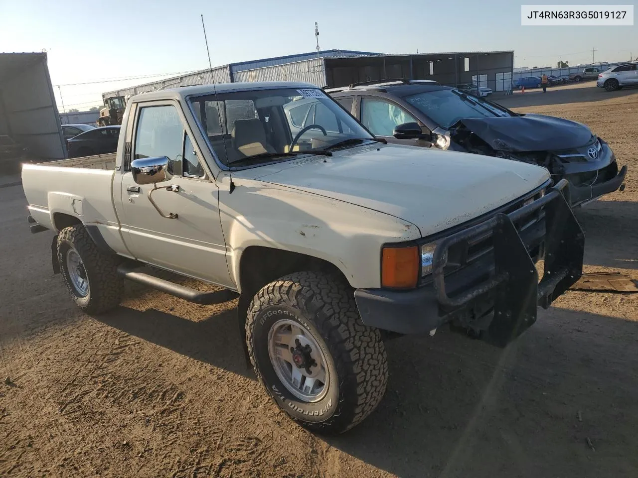 1986 Toyota Pickup Rn63 Std VIN: JT4RN63R3G5019127 Lot: 69775264