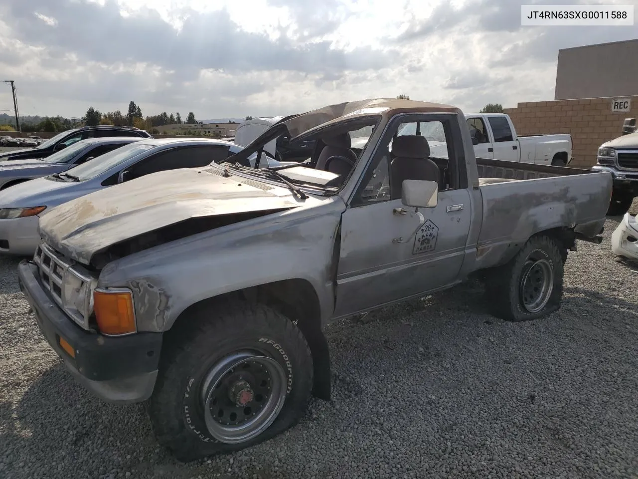 1986 Toyota Pickup Rn63 Sr5 VIN: JT4RN63SXG0011588 Lot: 77680694