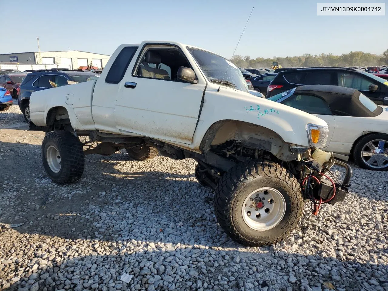 1989 Toyota Pickup 1/2 Ton Extra Long Wheelbase Dlx VIN: JT4VN13D9K0004742 Lot: 74927984