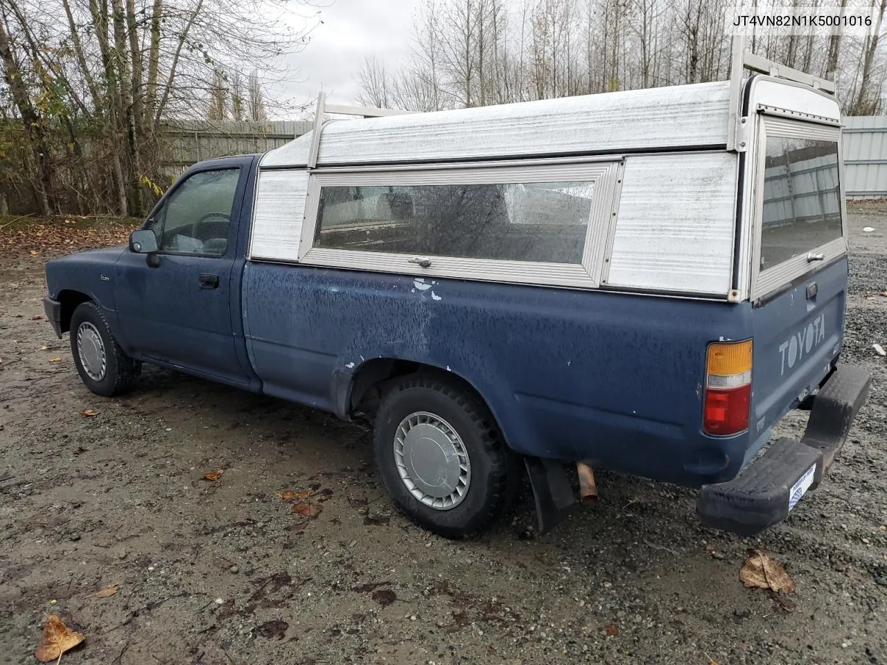 1989 Toyota Pickup 1 Ton Long Bed Dlx VIN: JT4VN82N1K5001016 Lot: 80377094