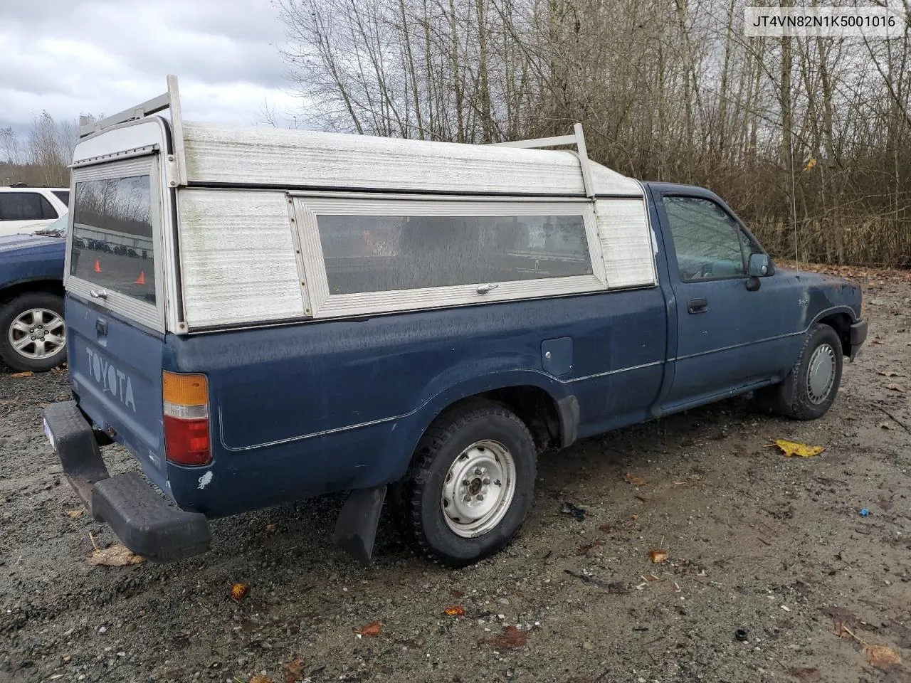 1989 Toyota Pickup 1 Ton Long Bed Dlx VIN: JT4VN82N1K5001016 Lot: 80377094