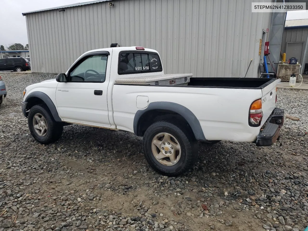 2001 Toyota Tacoma VIN: 5TEPM62N41Z833350 Lot: 79277764