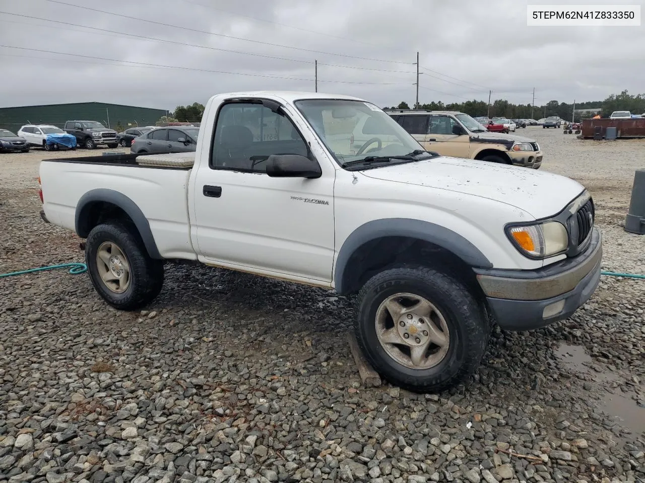 2001 Toyota Tacoma VIN: 5TEPM62N41Z833350 Lot: 79277764