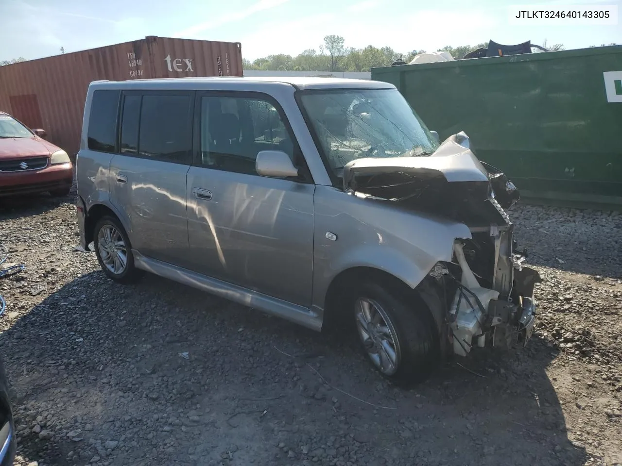 2004 Toyota Scion Xb VIN: JTLKT324640143305 Lot: 72549664