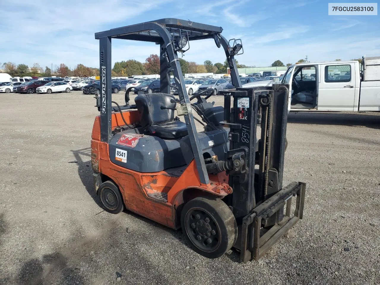 2004 Toyota Forklift VIN: 7FGCU2583100 Lot: 77371894