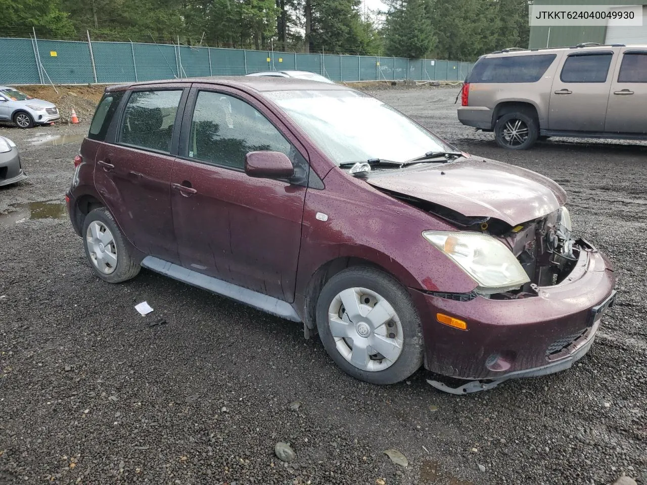 2004 Toyota Scion Xa VIN: JTKKT624040049930 Lot: 78757684