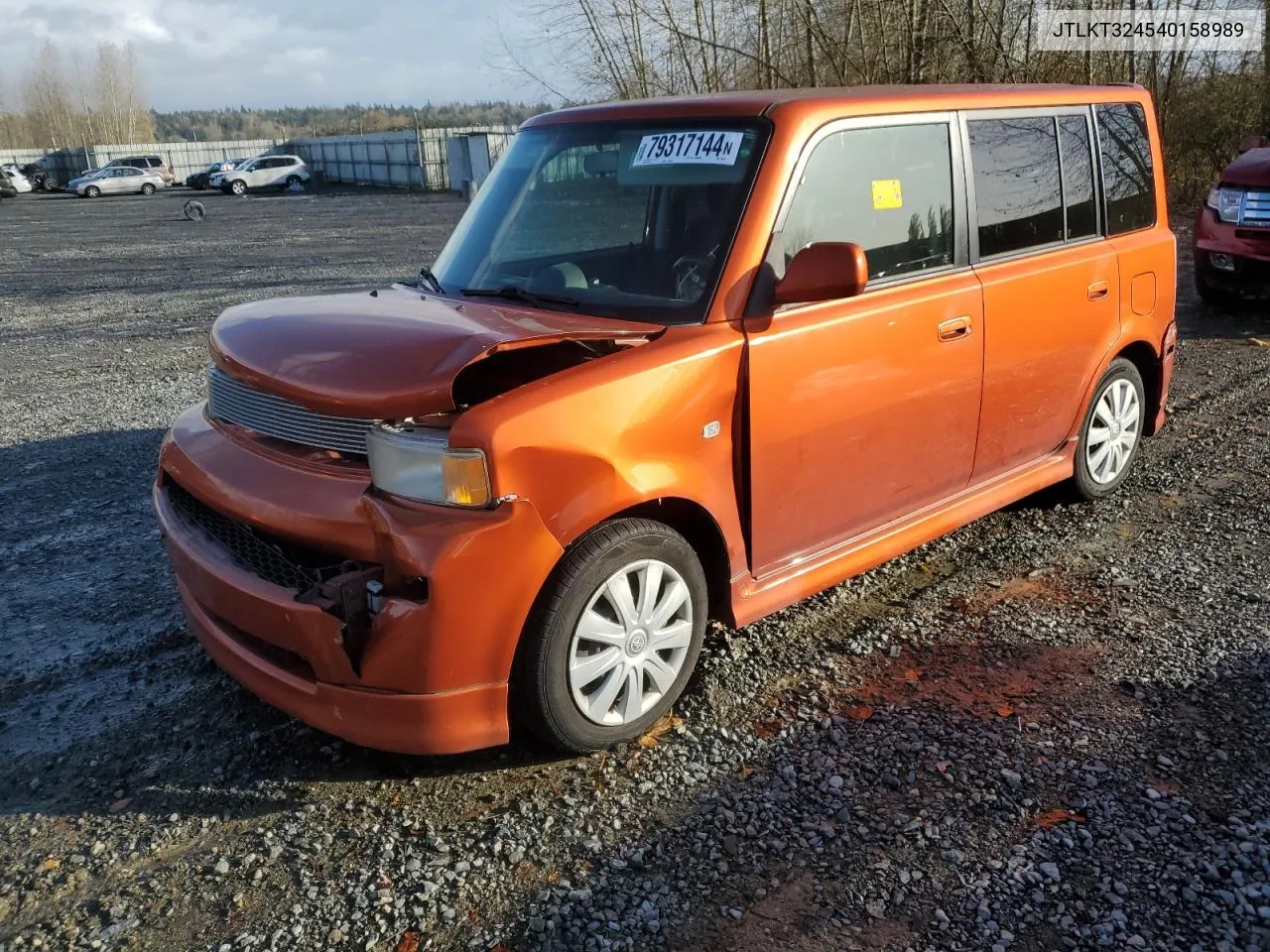 2004 Toyota Scion Xb VIN: JTLKT324540158989 Lot: 79317144