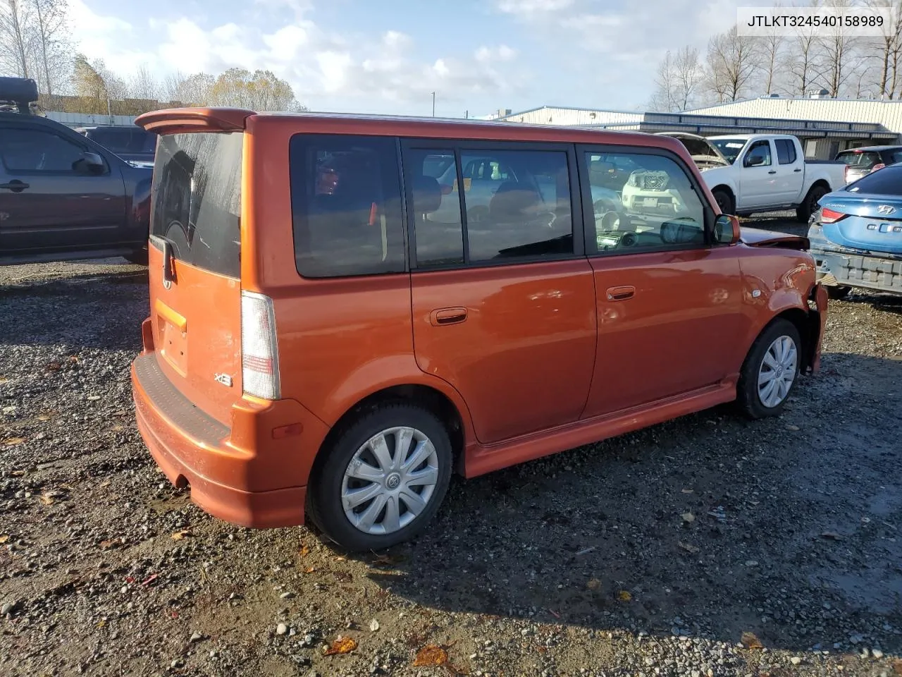 2004 Toyota Scion Xb VIN: JTLKT324540158989 Lot: 79317144