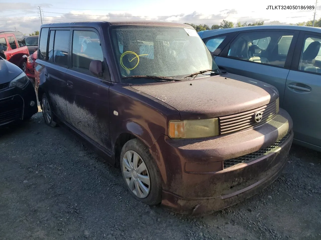 JTLKT324050186989 2005 Toyota Scion Xb