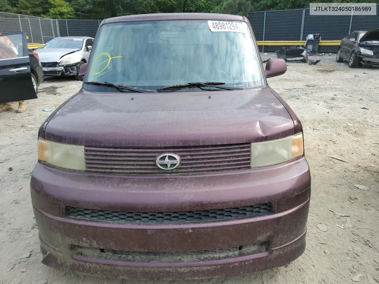 JTLKT324050186989 2005 Toyota Scion Xb