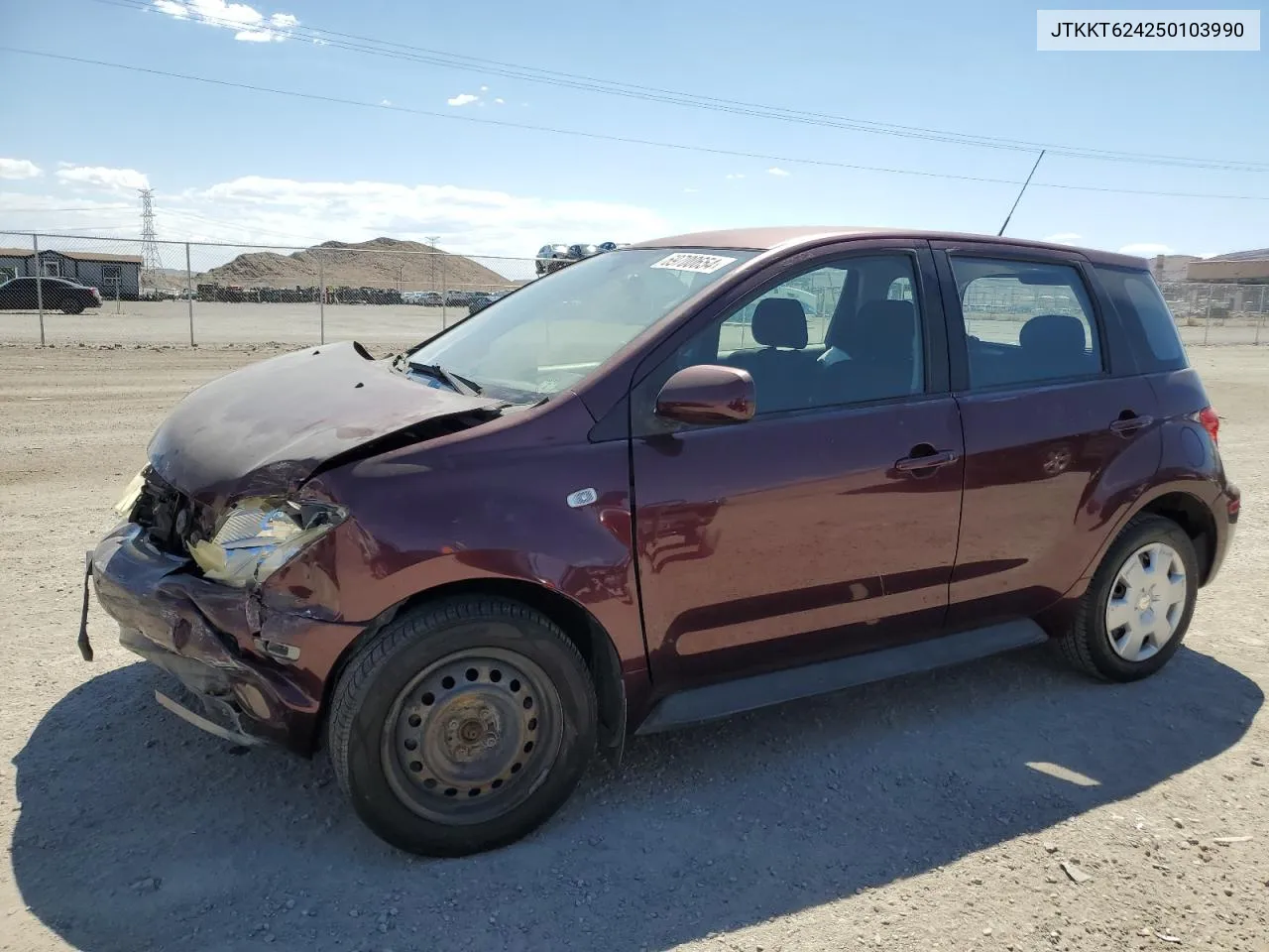 2005 Toyota Scion Xa VIN: JTKKT624250103990 Lot: 69700654