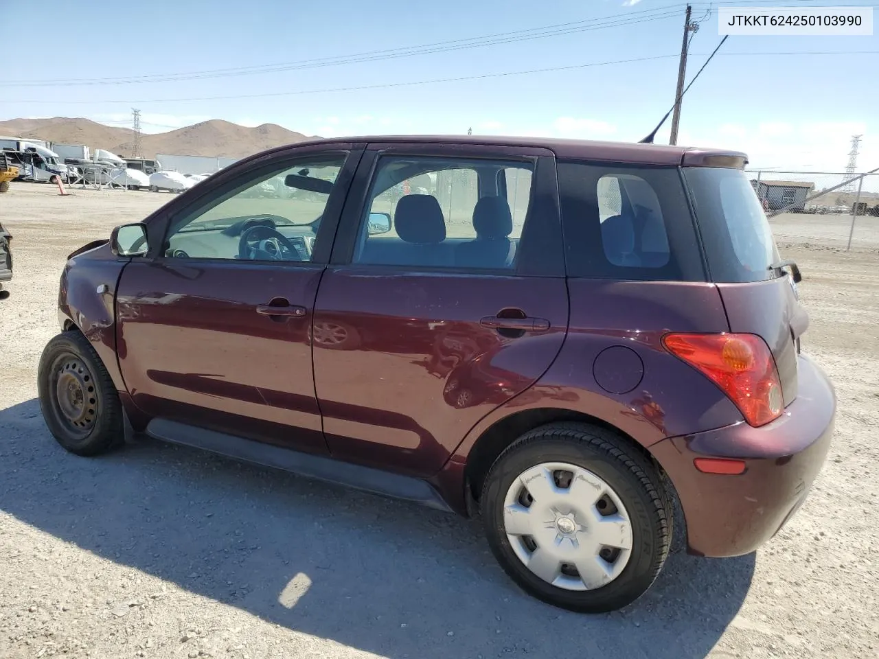 2005 Toyota Scion Xa VIN: JTKKT624250103990 Lot: 69700654