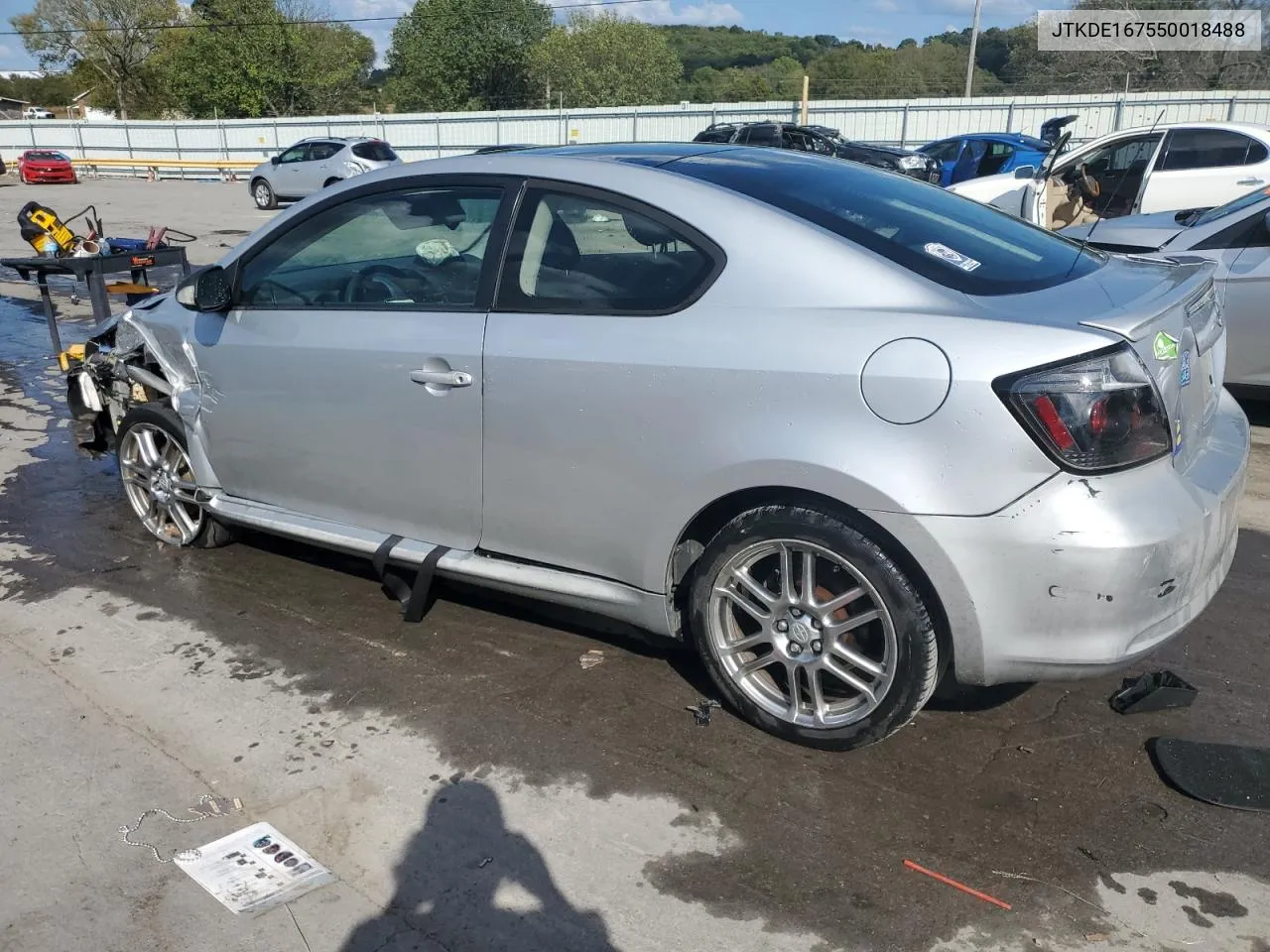 JTKDE167550018488 2005 Toyota Scion Tc