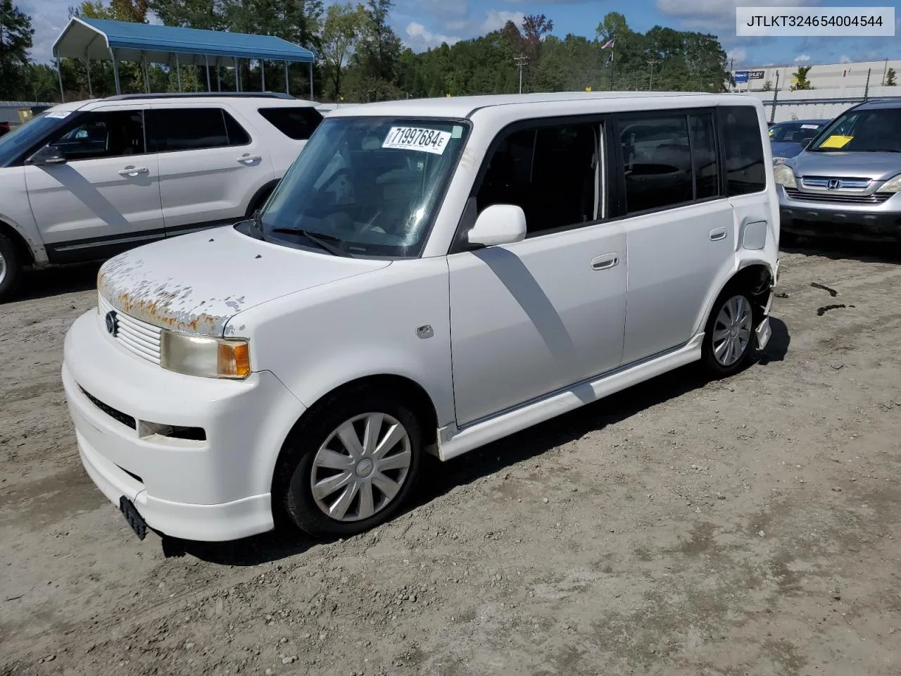 2005 Toyota Scion Xb VIN: JTLKT324654004544 Lot: 71997684