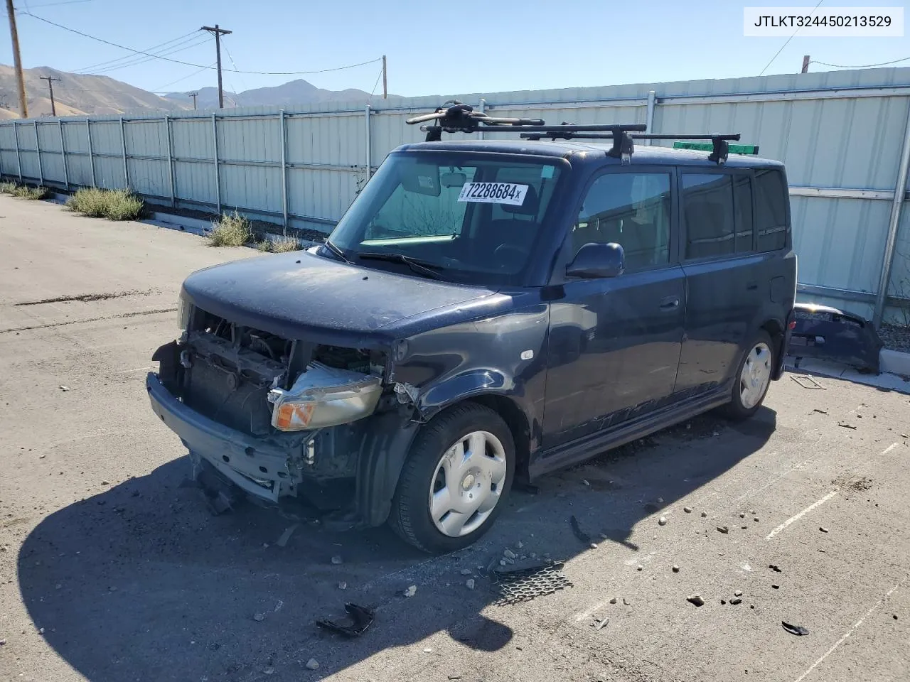 2005 Toyota Scion Xb VIN: JTLKT324450213529 Lot: 72288684