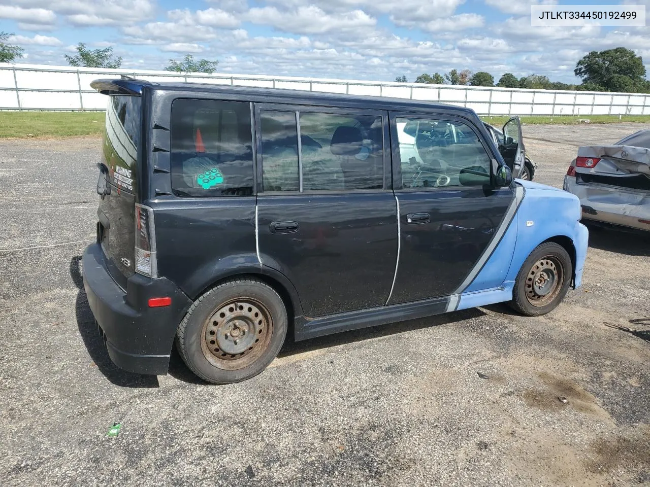 2005 Toyota Scion Xb VIN: JTLKT334450192499 Lot: 72654874