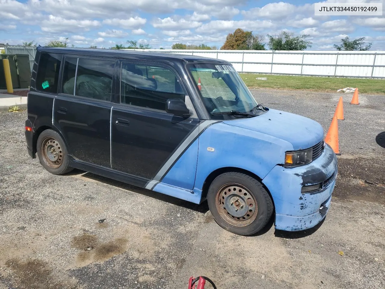 2005 Toyota Scion Xb VIN: JTLKT334450192499 Lot: 72654874