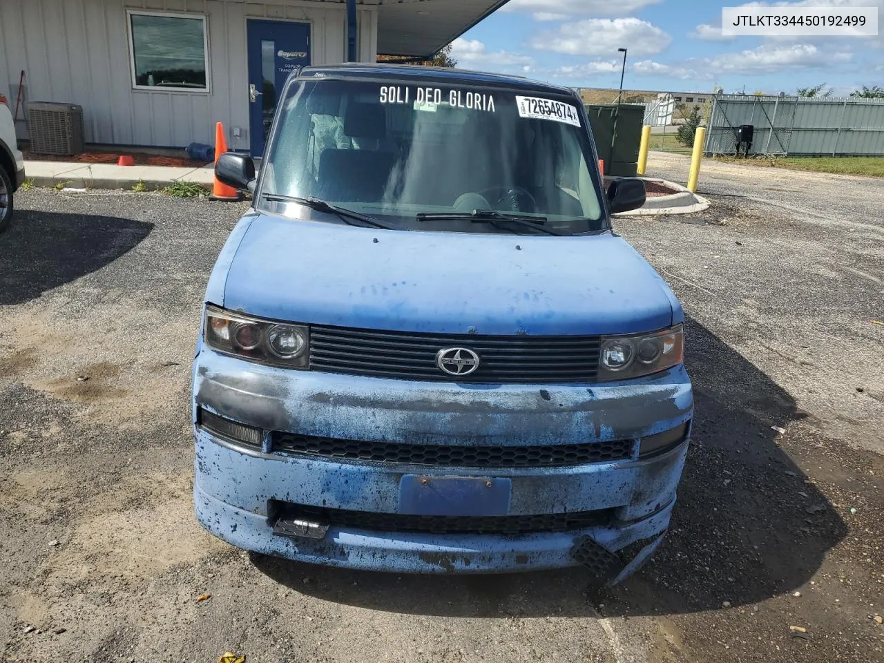 2005 Toyota Scion Xb VIN: JTLKT334450192499 Lot: 72654874