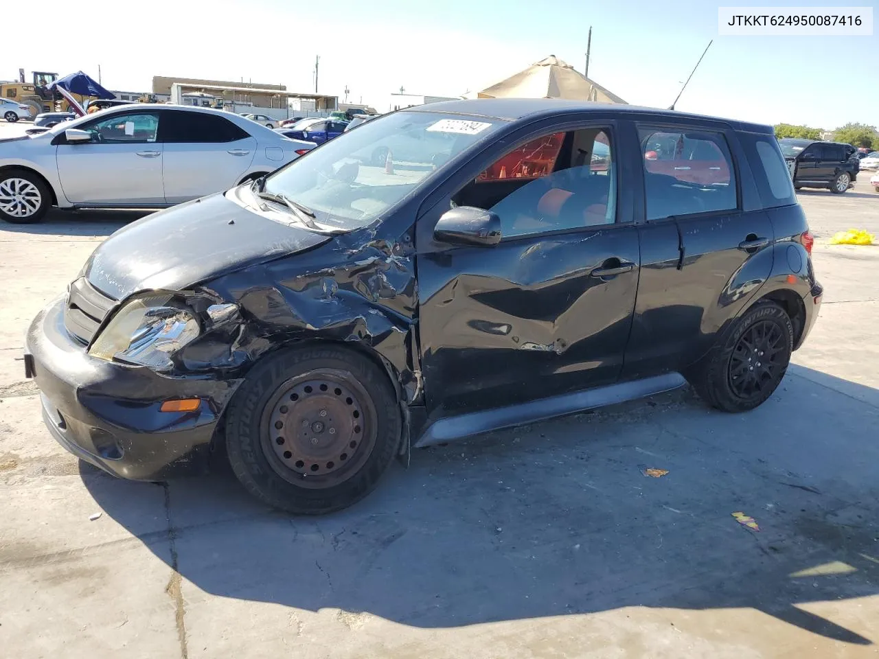 2005 Toyota Scion Xa VIN: JTKKT624950087416 Lot: 73021894