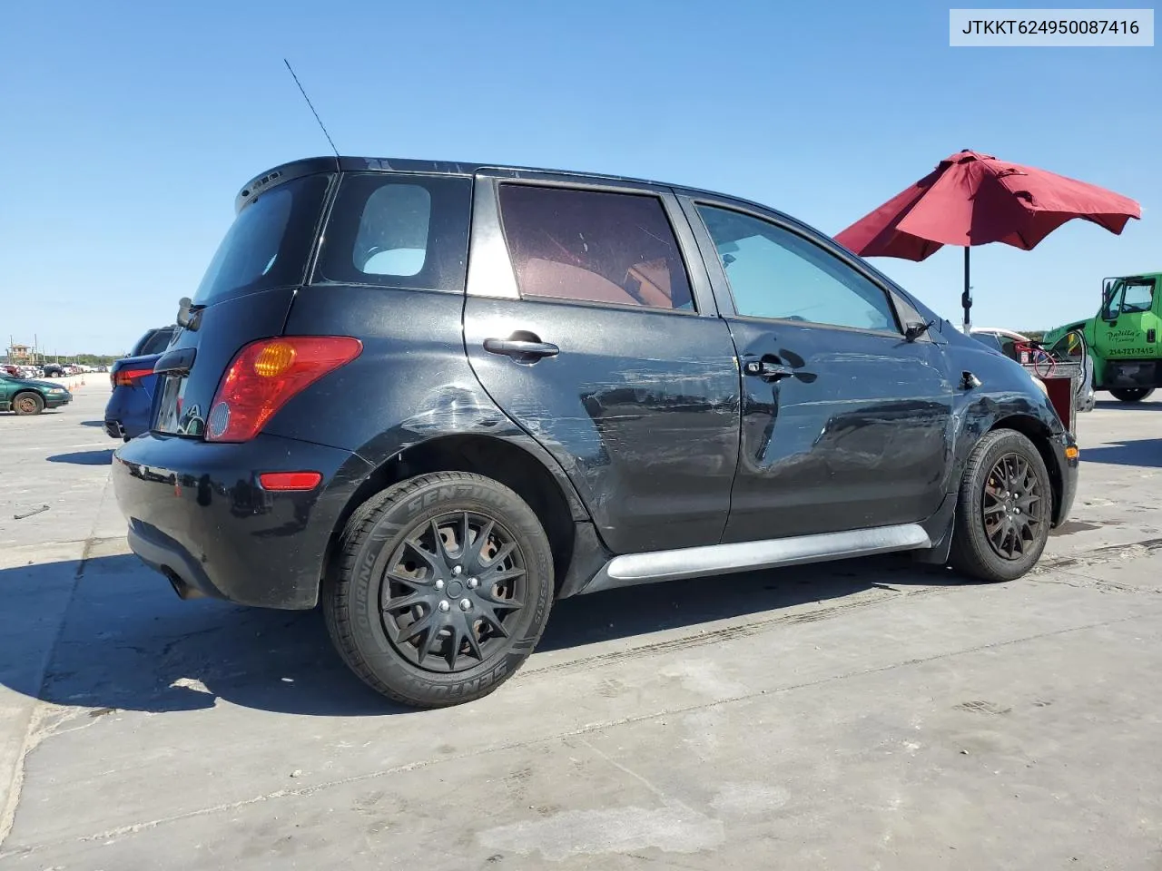 2005 Toyota Scion Xa VIN: JTKKT624950087416 Lot: 73021894