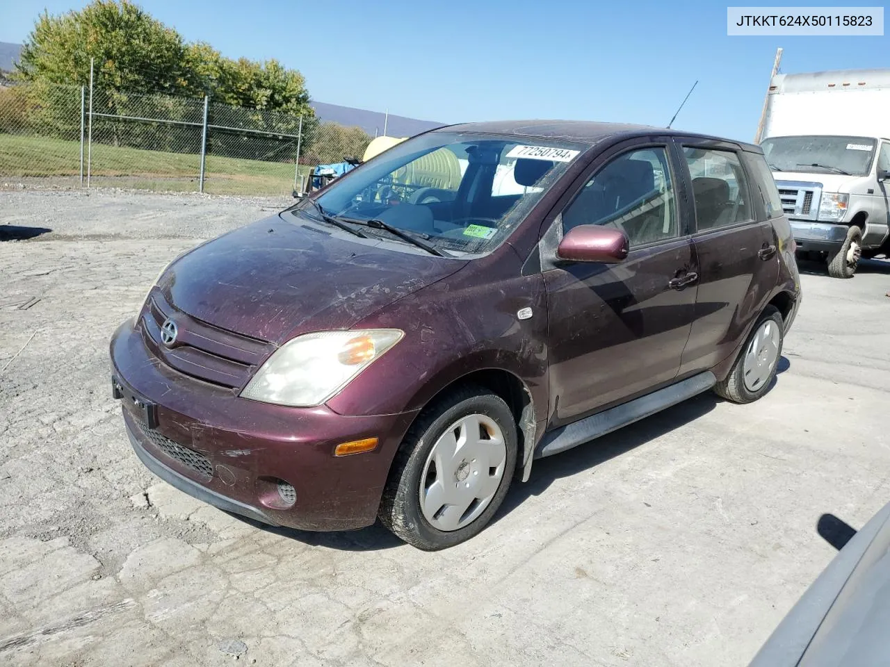 2005 Toyota Scion Xa VIN: JTKKT624X50115823 Lot: 77250794