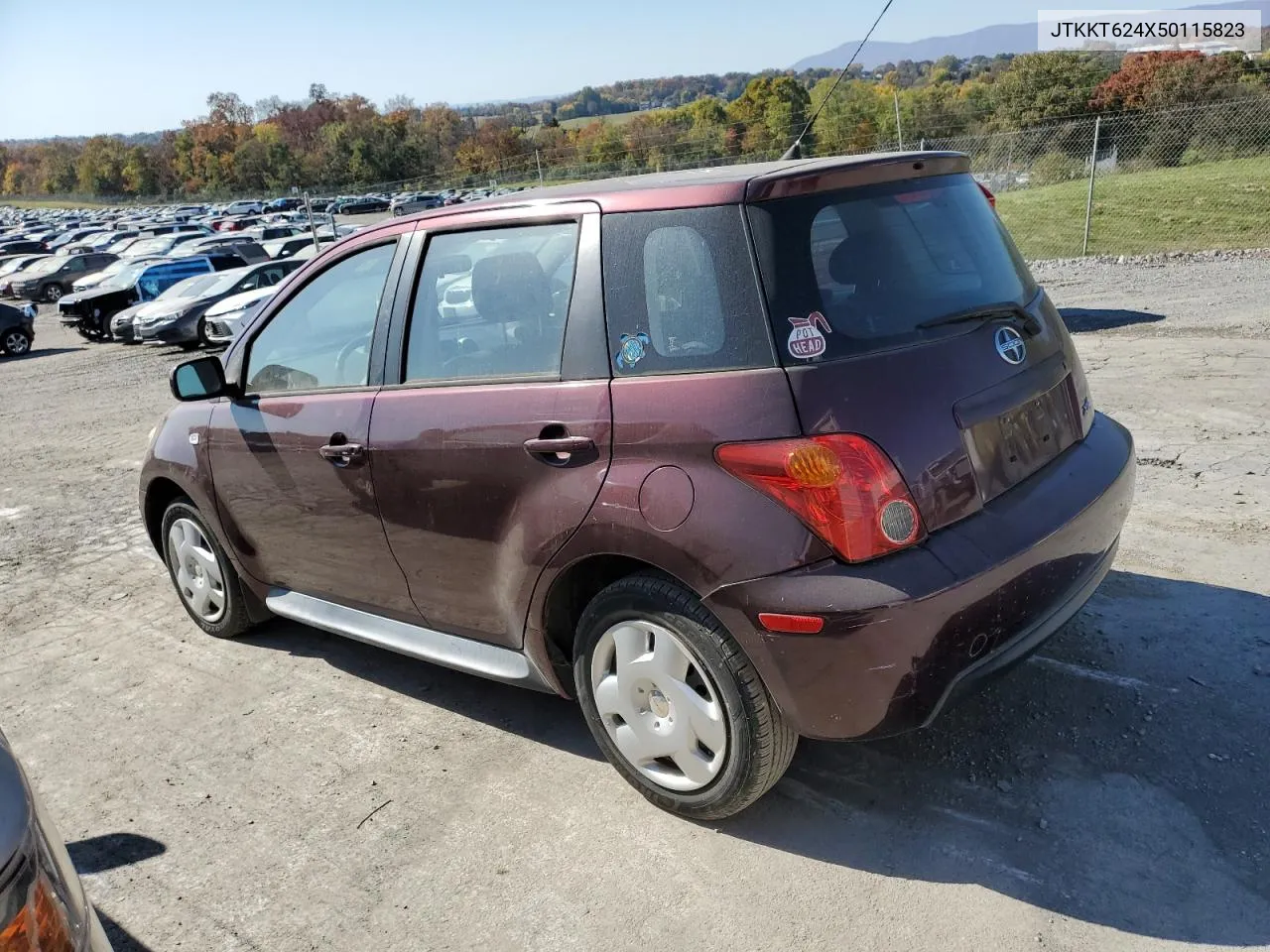 2005 Toyota Scion Xa VIN: JTKKT624X50115823 Lot: 77250794