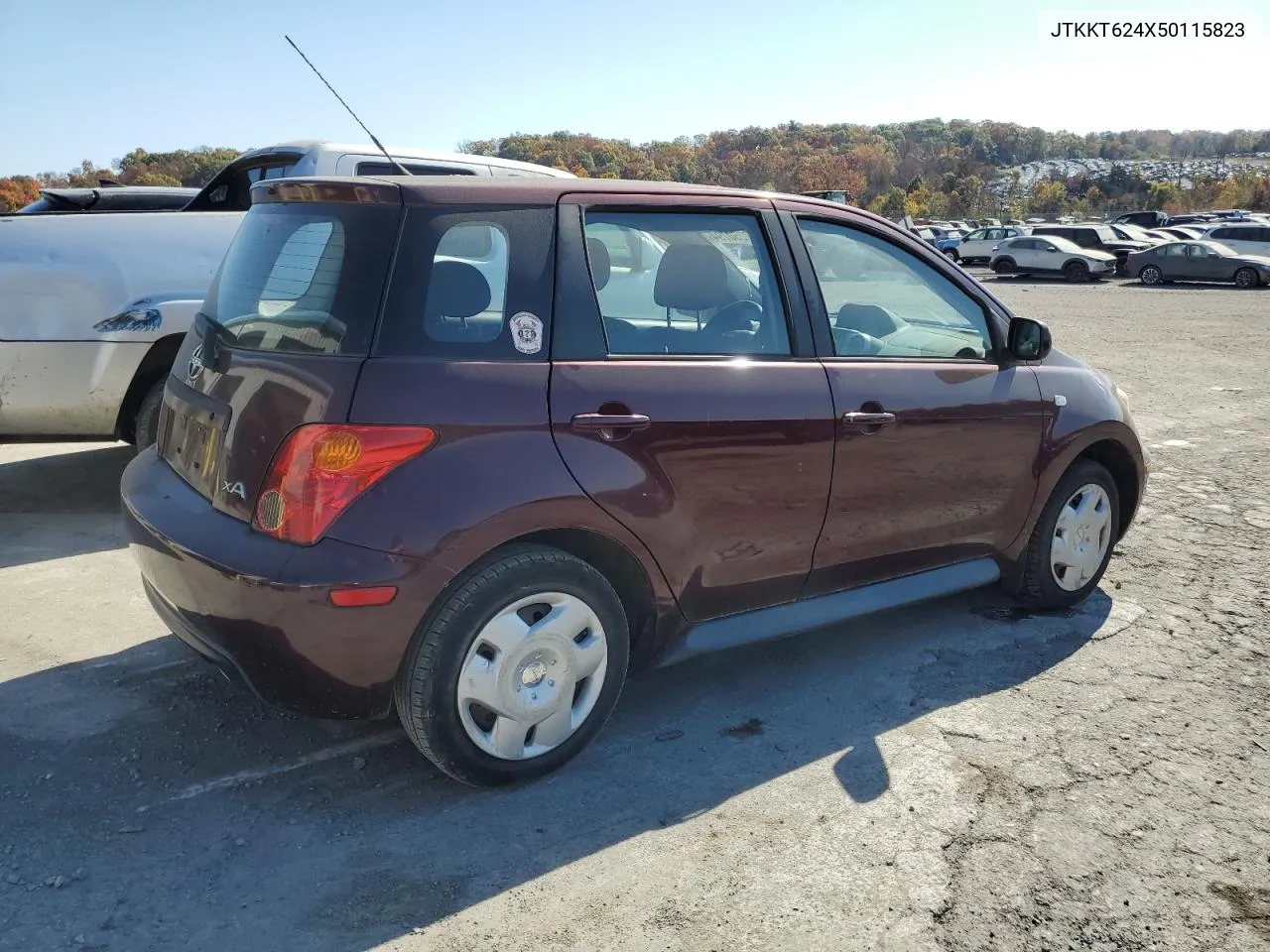 2005 Toyota Scion Xa VIN: JTKKT624X50115823 Lot: 77250794