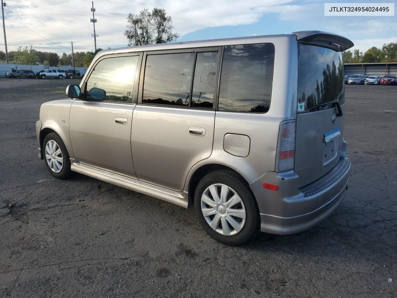 2005 Toyota Scion Xb VIN: JTLKT324954024495 Lot: 77917994