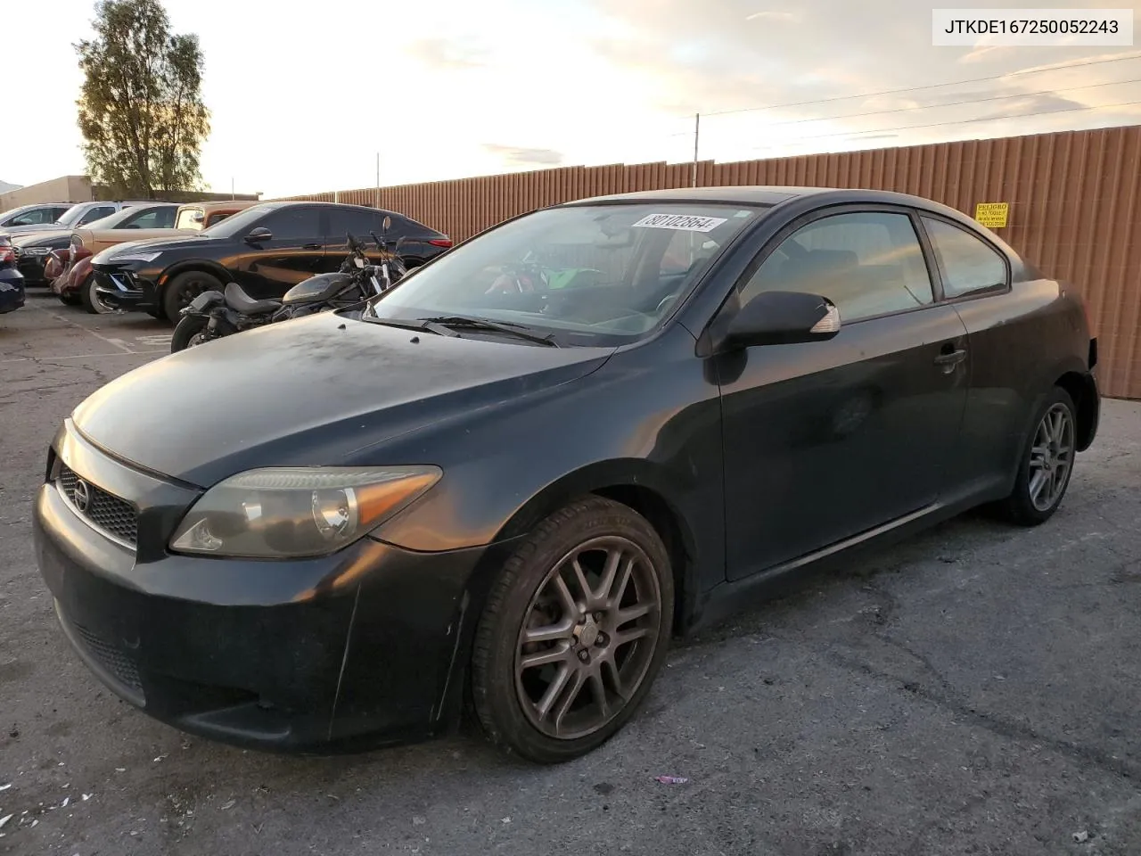 2005 Toyota Scion Tc VIN: JTKDE167250052243 Lot: 80102864