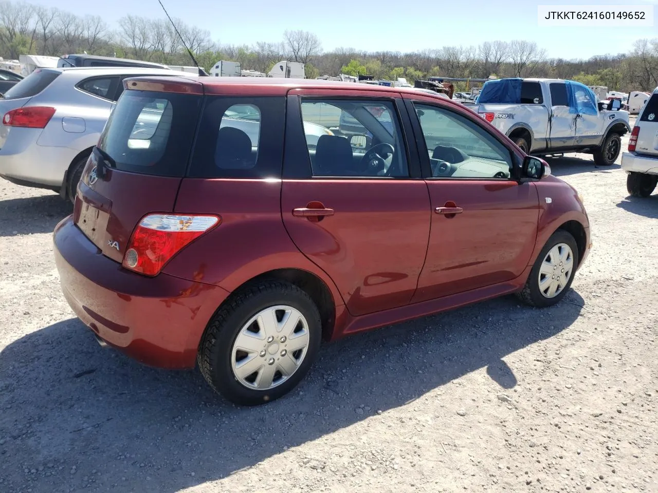 2006 Toyota Scion Xa VIN: JTKKT624160149652 Lot: 50367034