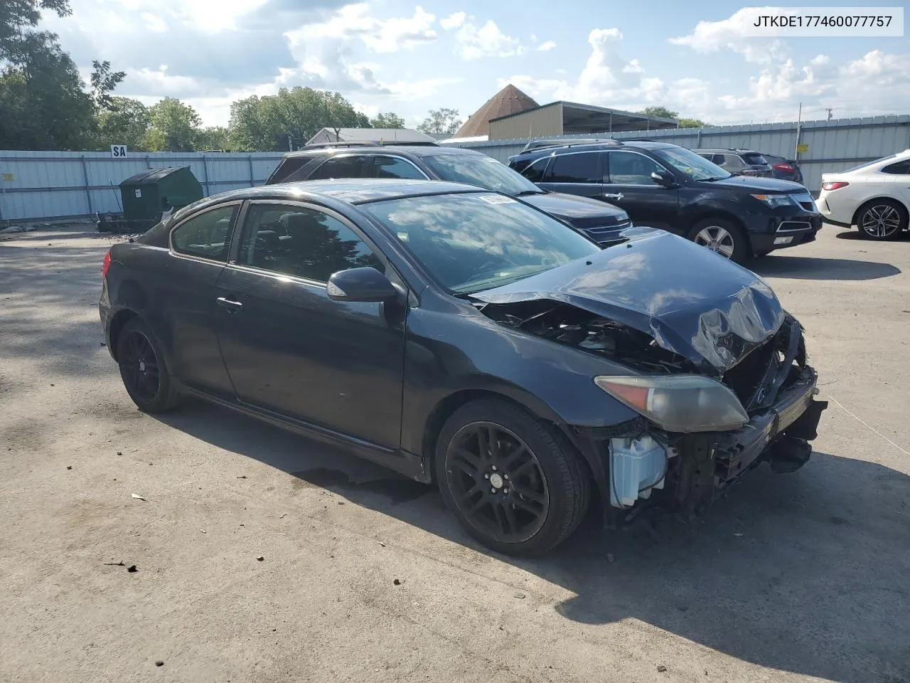 2006 Toyota Scion Tc VIN: JTKDE177460077757 Lot: 67096024