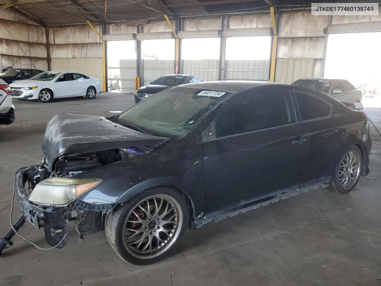 2006 Toyota Scion Tc VIN: JTKDE177460138749 Lot: 69017754