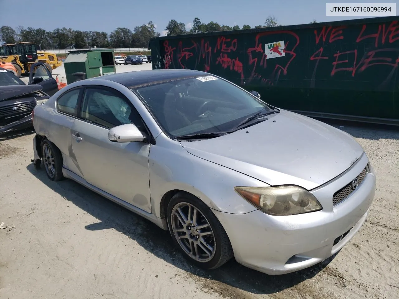 2006 Toyota Scion Tc VIN: JTKDE167160096994 Lot: 69627394