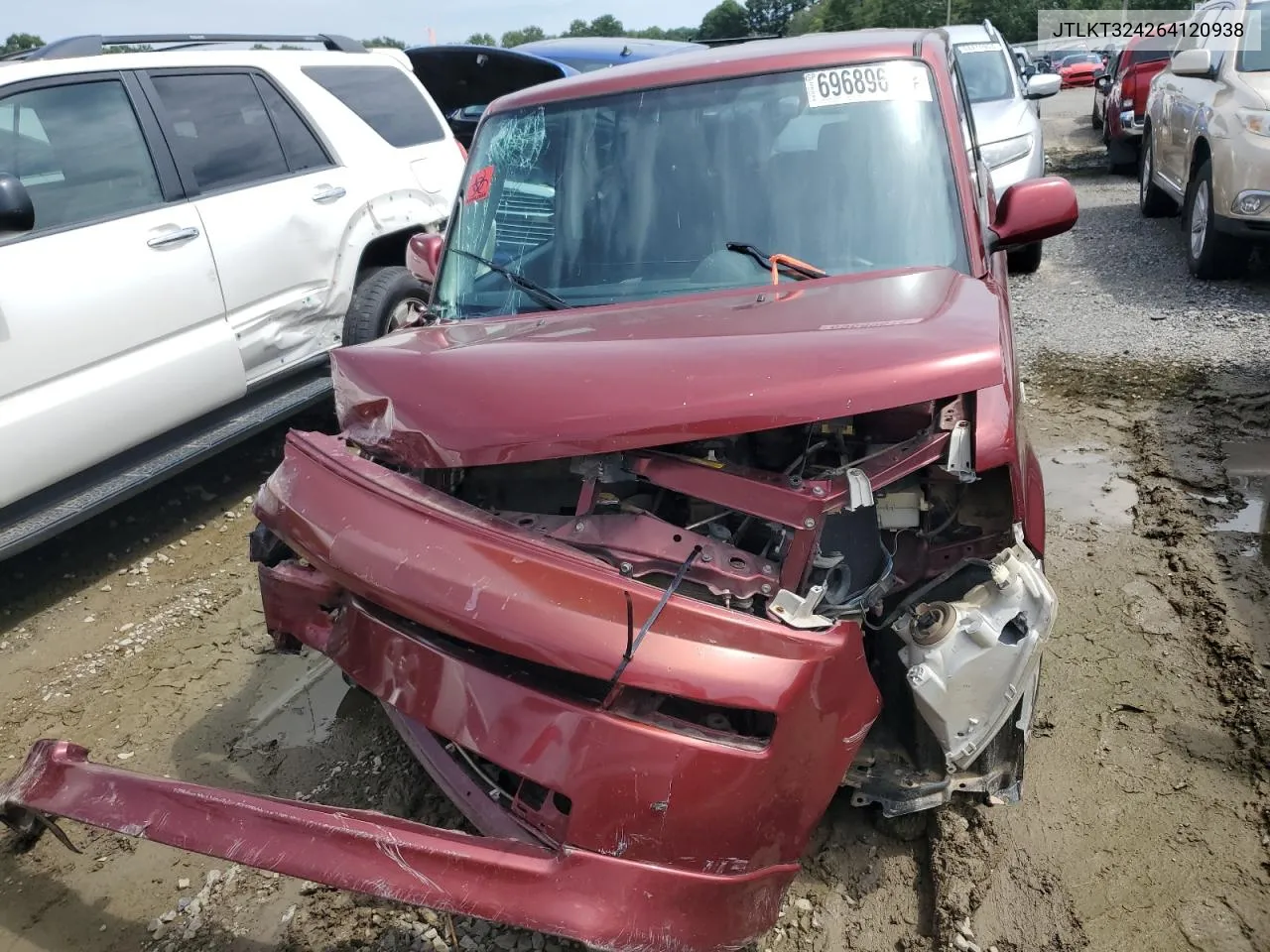 2006 Toyota Scion Xb VIN: JTLKT324264120938 Lot: 69689614