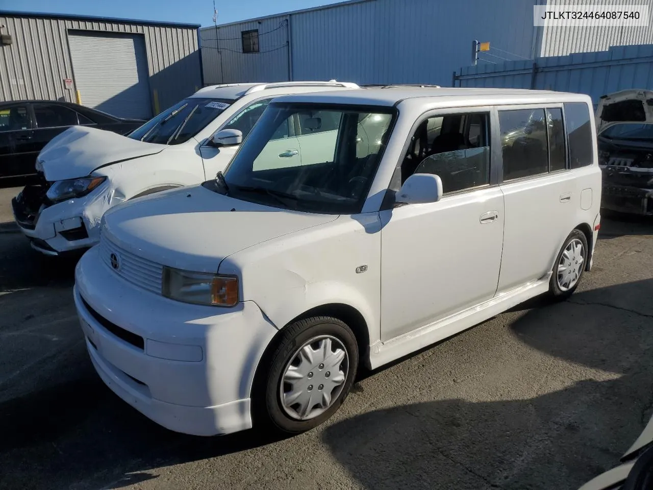 2006 Toyota Scion Xb VIN: JTLKT324464087540 Lot: 70933144