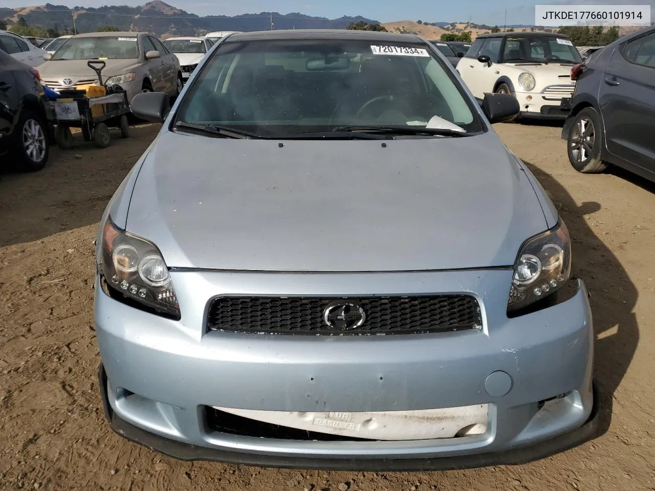 2006 Toyota Scion Tc VIN: JTKDE177660101914 Lot: 72017334