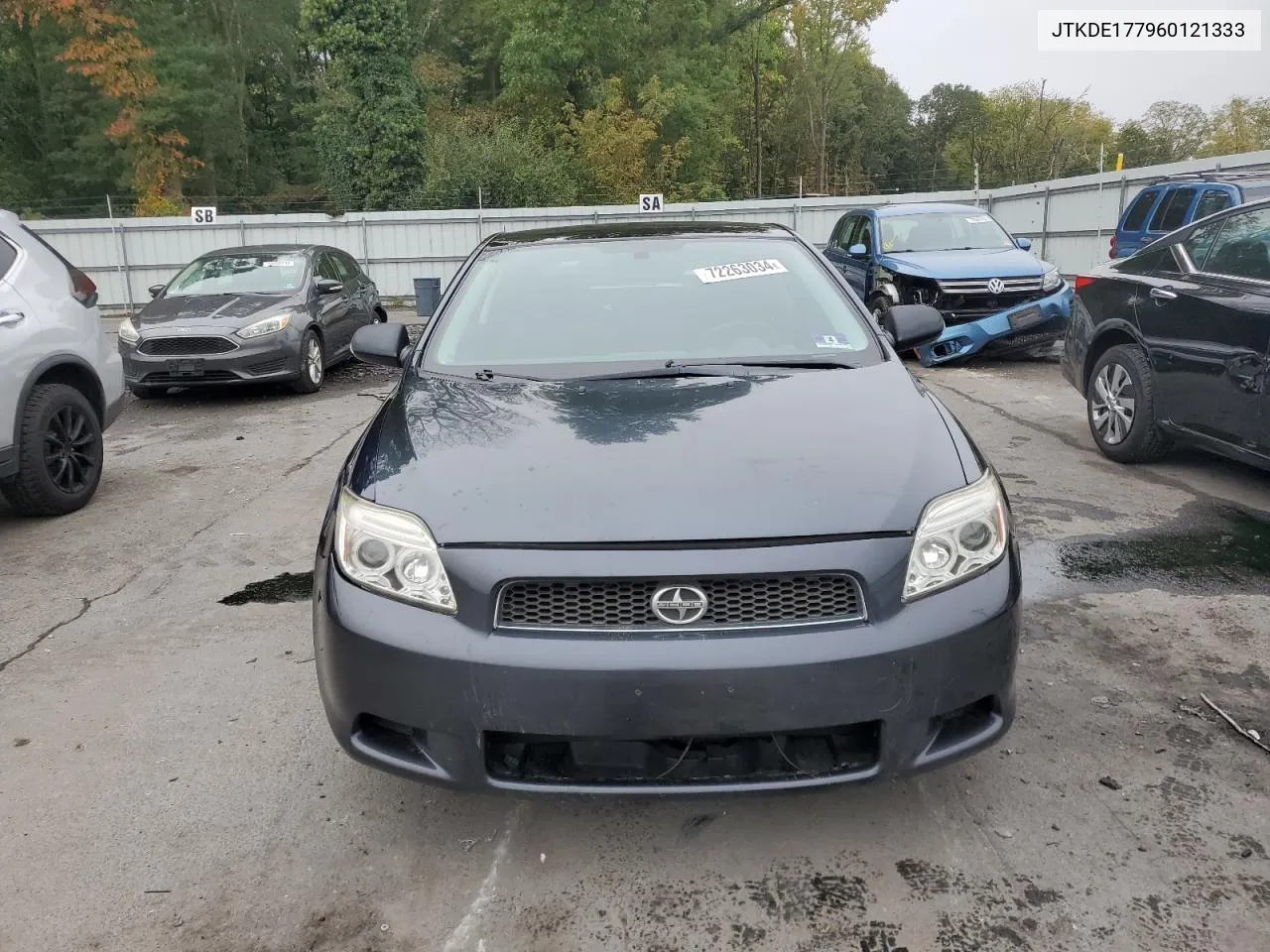 2006 Toyota Scion Tc VIN: JTKDE177960121333 Lot: 72263034