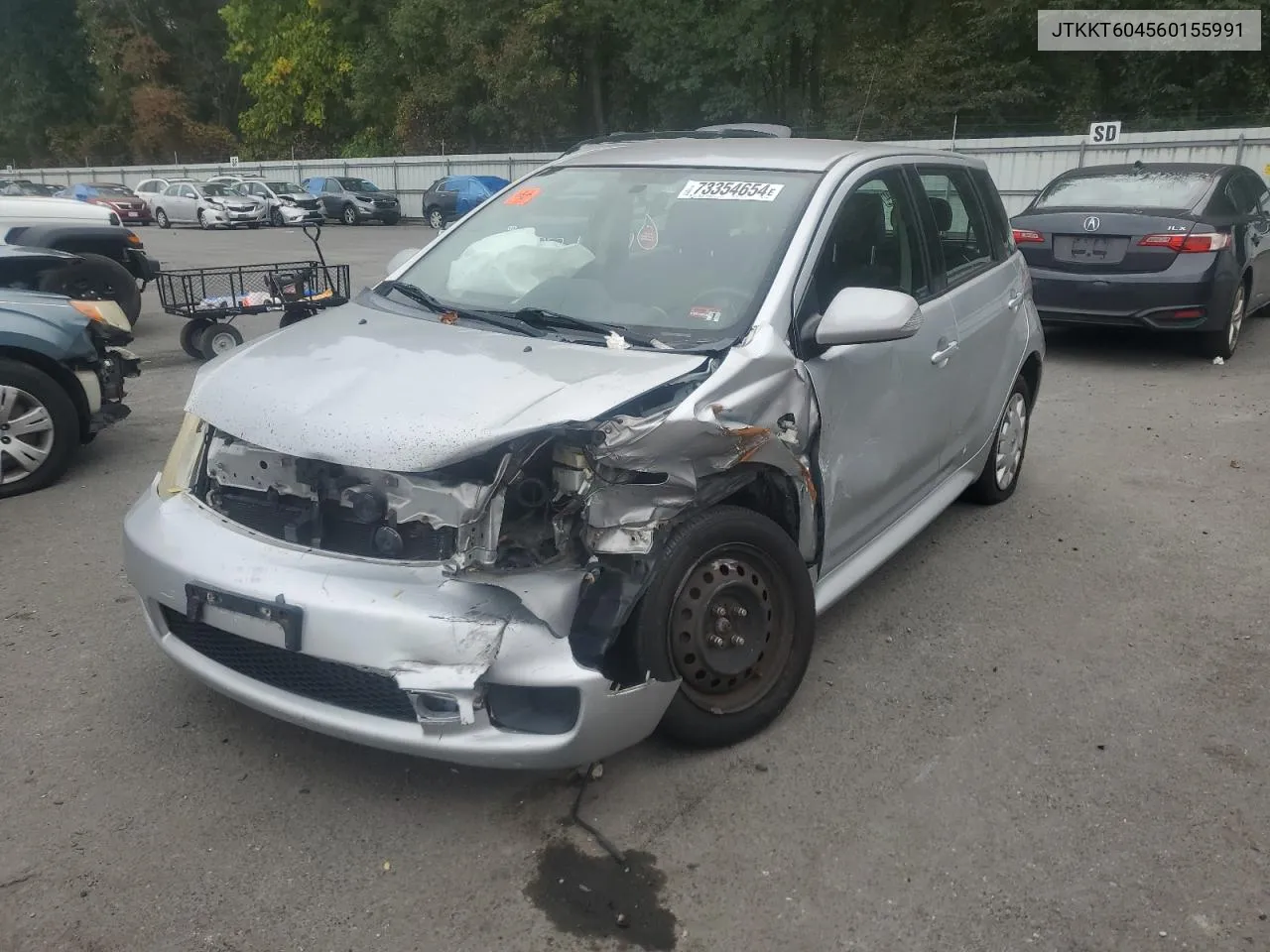 2006 Toyota Scion Xa VIN: JTKKT604560155991 Lot: 73354654