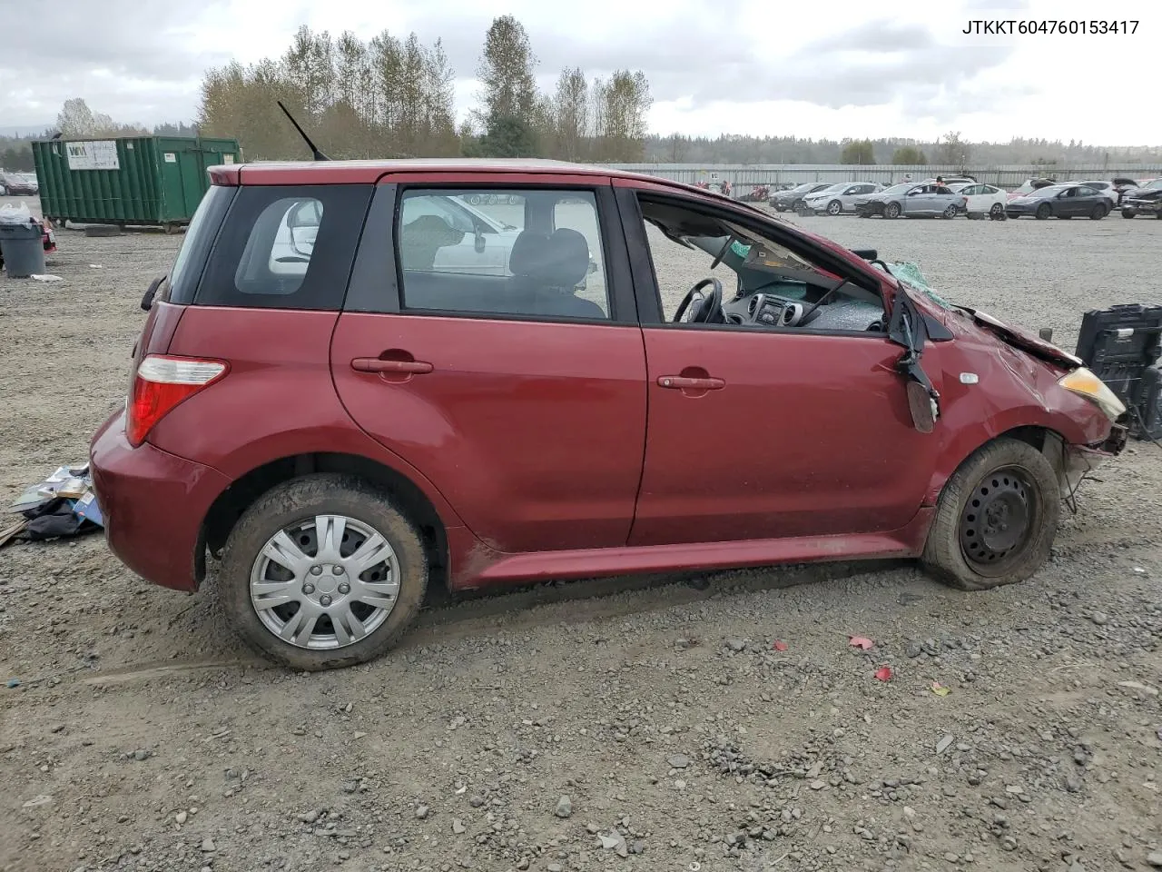 2006 Toyota Scion Xa VIN: JTKKT604760153417 Lot: 74007324