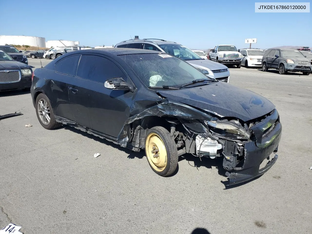 2006 Toyota Scion Tc VIN: JTKDE167860120000 Lot: 74363814