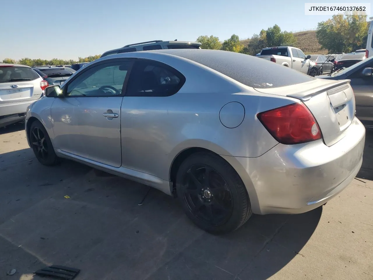 2006 Toyota Scion Tc VIN: JTKDE167460137652 Lot: 74919644