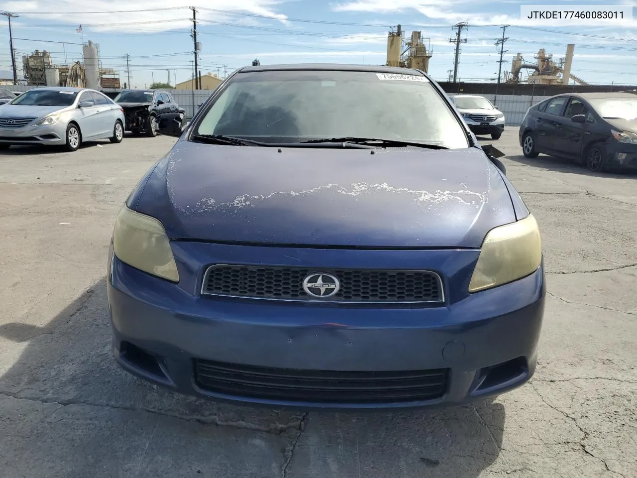 2006 Toyota Scion Tc VIN: JTKDE177460083011 Lot: 75656224