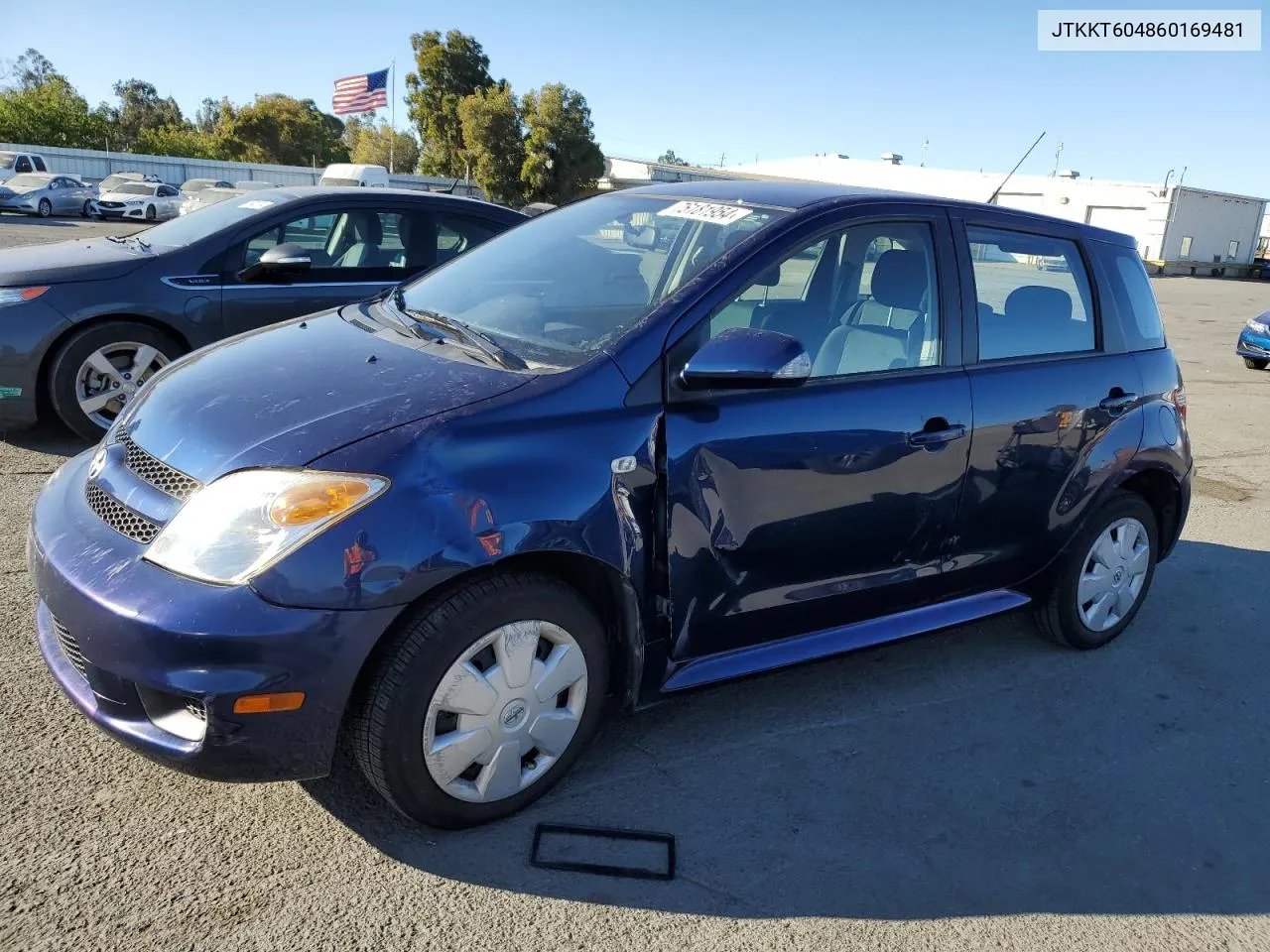 2006 Toyota Scion Xa VIN: JTKKT604860169481 Lot: 76181954