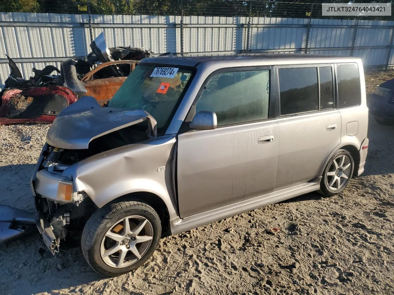 2006 Toyota Scion Xb VIN: JTLKT324764043421 Lot: 76769274