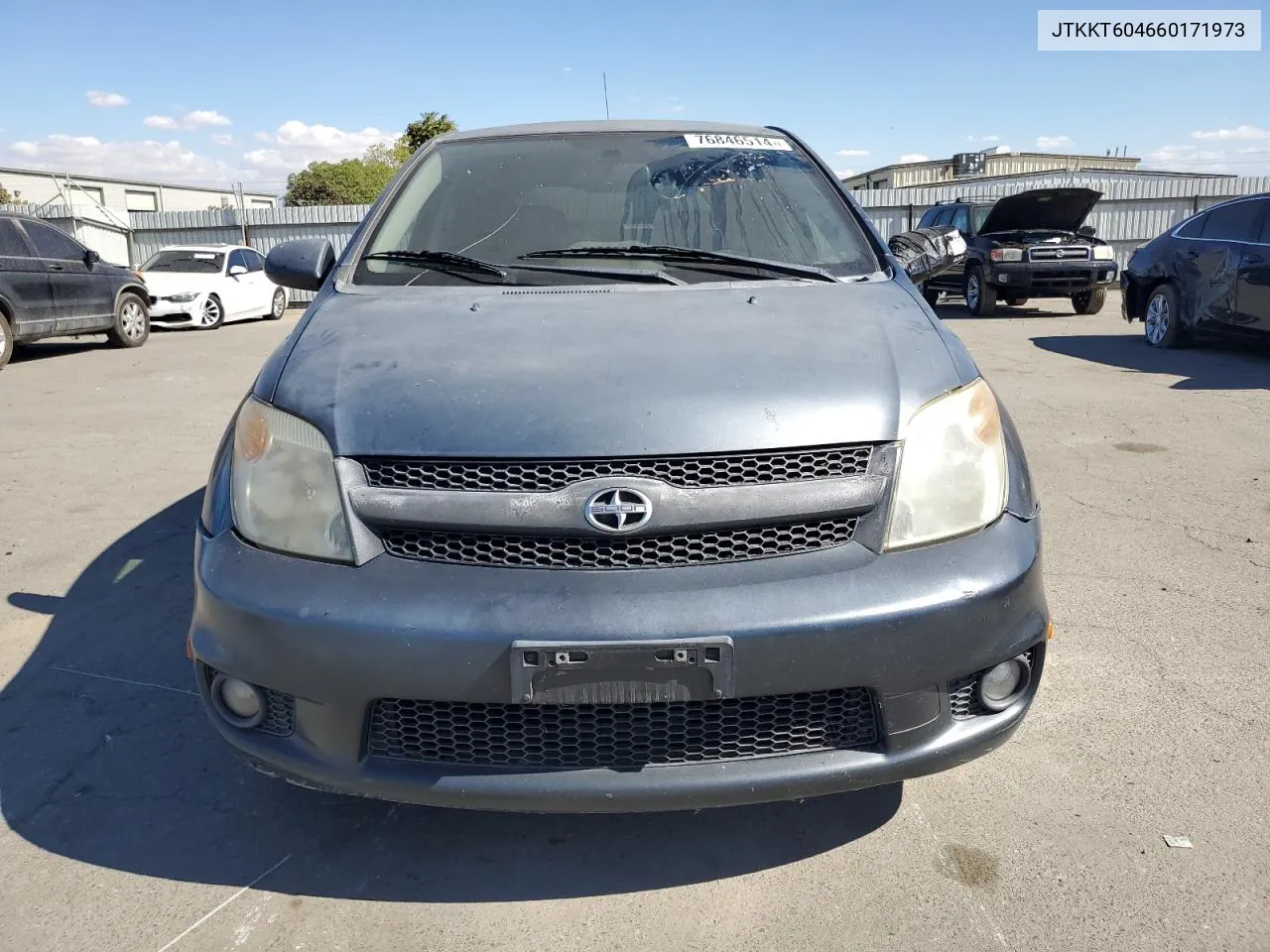 2006 Toyota Scion Xa VIN: JTKKT604660171973 Lot: 76846514