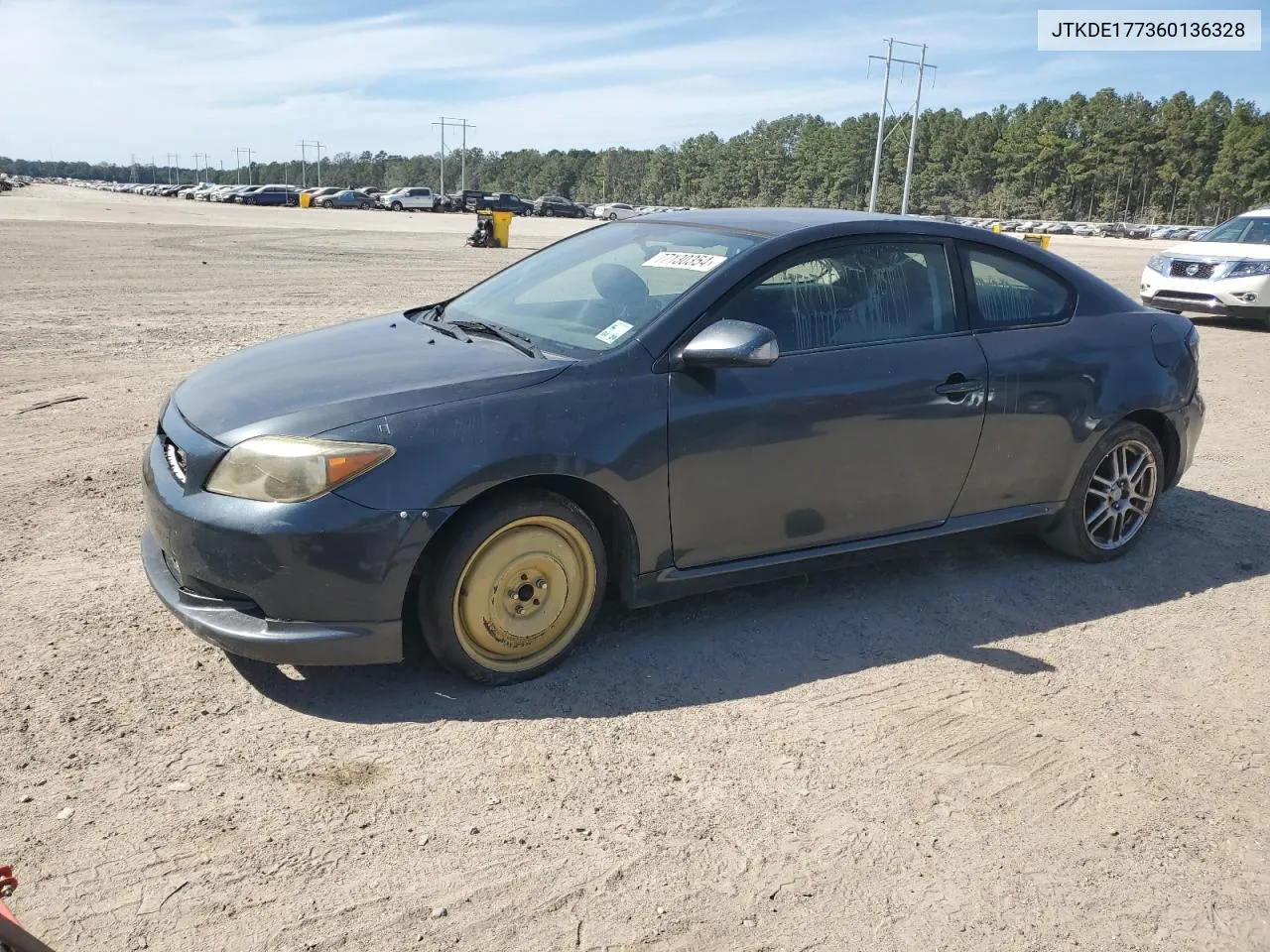 2006 Toyota Scion Tc VIN: JTKDE177360136328 Lot: 77130354