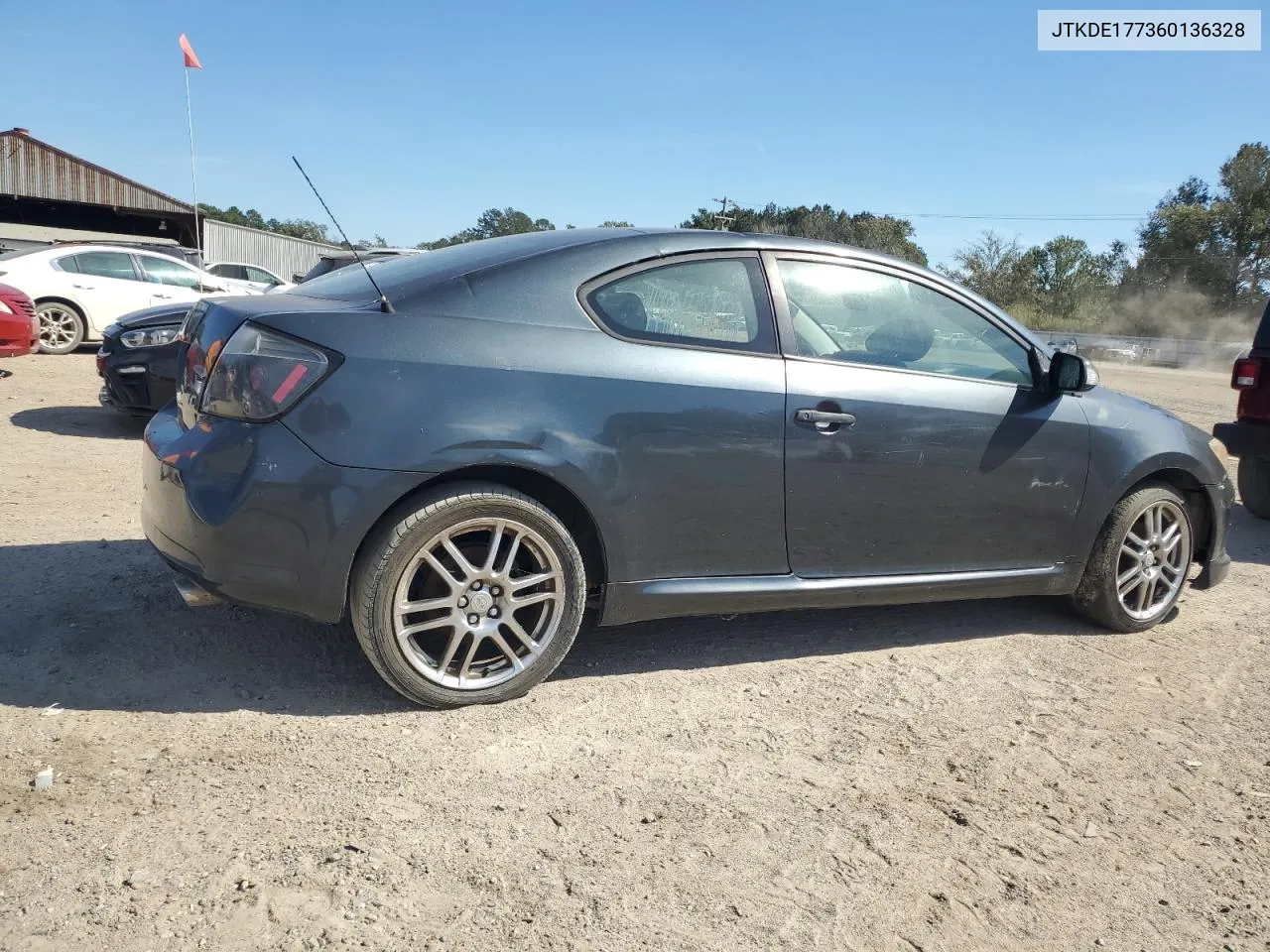 2006 Toyota Scion Tc VIN: JTKDE177360136328 Lot: 77130354